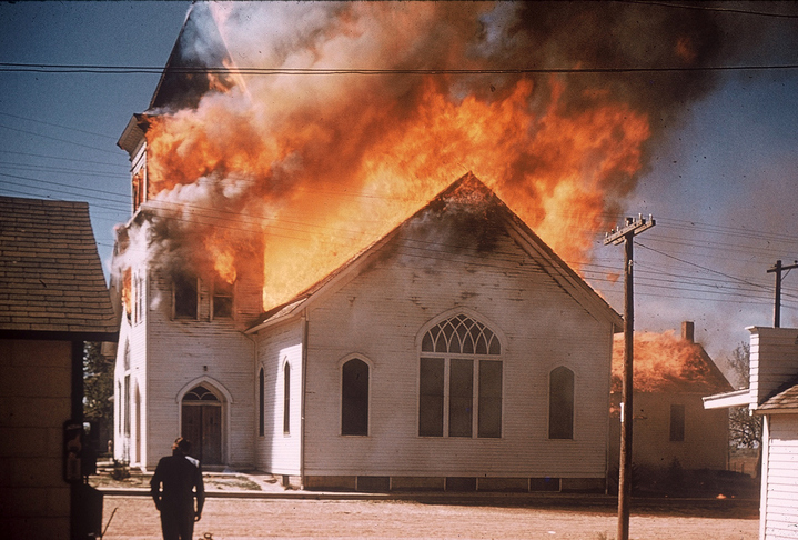 image of structure fire