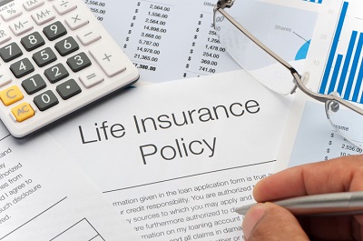 image of life insurance application
