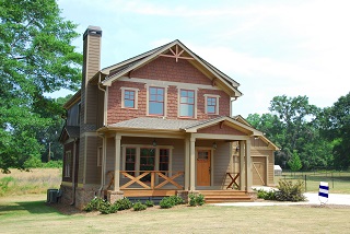 image of house with chimney